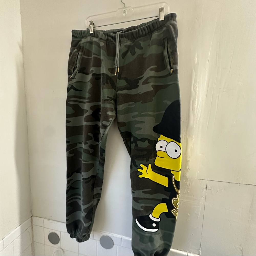 Joyrich x The Simpsons Camo Sweatpants